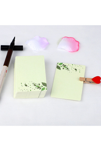 Choice 20Pcs D 20/40Pcs Blank DIY Card Chinese Style Paper Small Card Word Fl...
