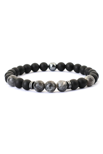 Choice blackflash Noter Handmade Mens Bracelet 8mm Onyx Tiger Eyes Stone Bead...