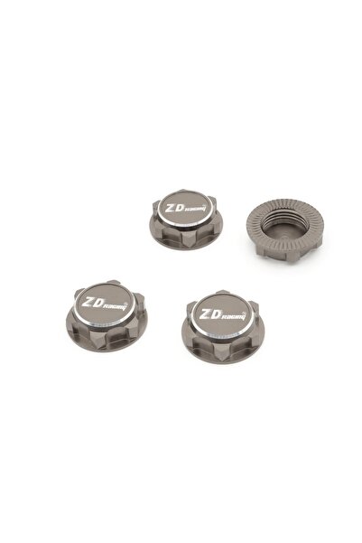 Choice Grey 4pcs/set RC Car Aluminum 17mm Hex Wheel Nuts Dustproof Anti-Skid ...