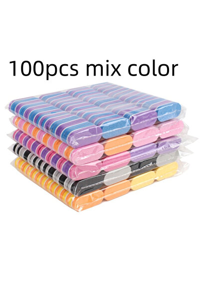 Choice12 100pcs mix color 10/50/100pcs mix Nail Supplies Mini Nail Sponge Fil...