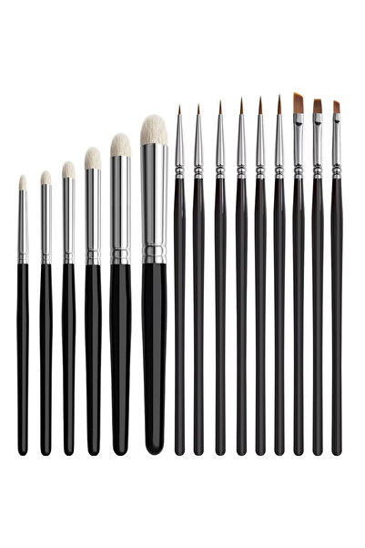 Choice 15pcs Professional Miniature Paint Brush Set For Warhammer 40K, Dnd, C...