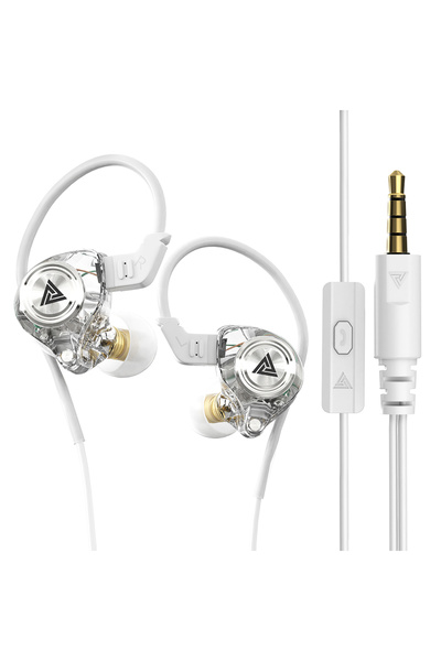 Choice AK3 FiLe White QKZ AK3 FiLe Wired Earphone with Microphone HiFi Music ...