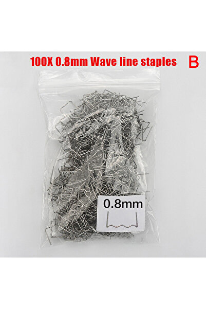 Choice4 0.8mm wave line 100PCS Automotive Plastic Repair Welding Nail Standar...