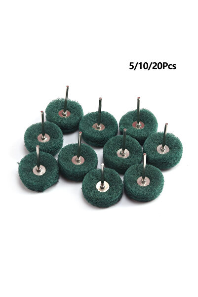 Choice9 20pcs Green 20/10/5pcs Nylon Mini Drill Abrasive Brush 25mm Buffing P...
