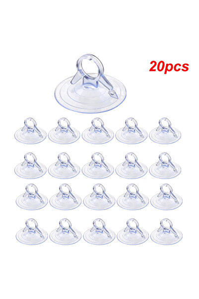 Choice3 20pcs Transparent 5/10/20pcs Car Fasteners Sunshade Suction Cup Stron...