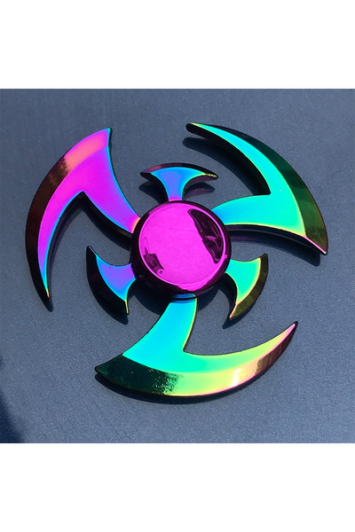 Choice 36 New Metal Rainbow Fidget Spinner Gradient Color R188 Mute Bearing E...