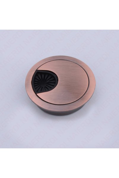 Choice19 60mm Red Bronze NAIERDI 50/53/60/80mm Cable Hole Cover Zinc Alloy Ro...