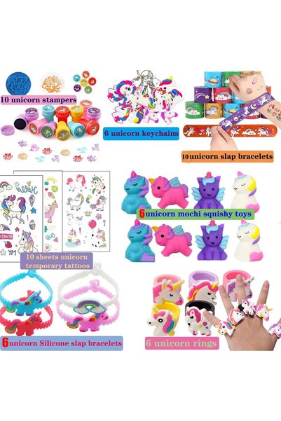 Choice3 Hasbro as picture 54pcs Set 62Pcs Unicorn Party Favors Unicorn Party ...