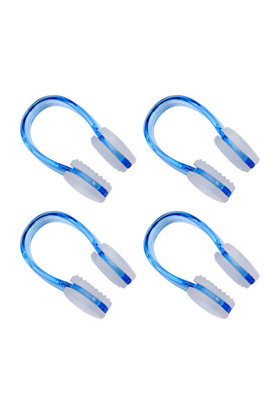 Choice4 Blue 4PCS Small Size Silicone Soft Swimming Nose Clip Swim Earplug Po...