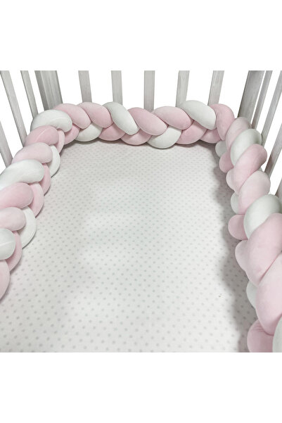 Choice 1M Baby Crib Protector Bed Braid Knot Cushion for Infant Kids 3 Shares...