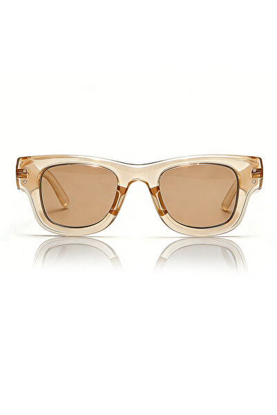 Choice C10 champagne Rocky RB4940 Puffer Square Sunglasses Basic Classic Bran...