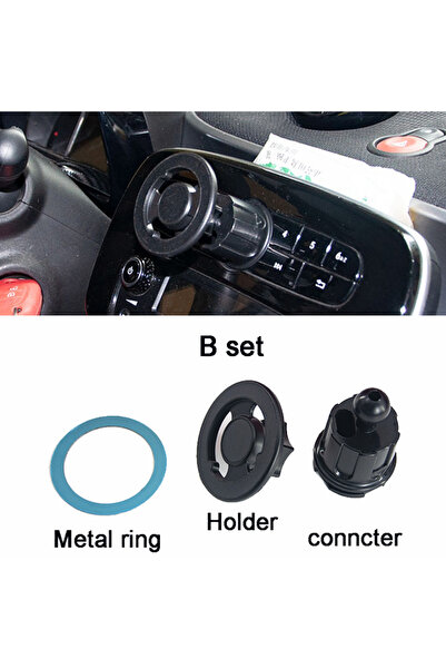Choice B set Car Magnetic Cell phone Holder Moile Charging Stand Bracket For ...
