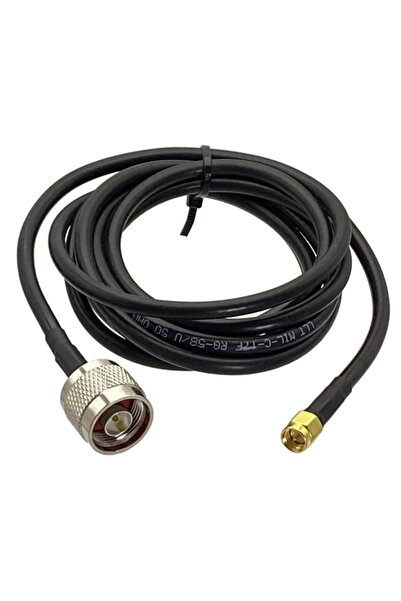 Choice 5M 1pcs RG58 N Male Plug to SMA Male Plug Connector RF Coaxial Pigtail...