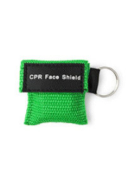Choice3 green Keychain First Aid Emergency Face Shield CPR Mask Professional ...