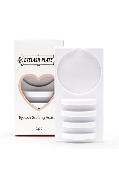 Choice White NATUHANA 2 in 1 Acrylic Lash Extension Workstation Glue Holder &...
