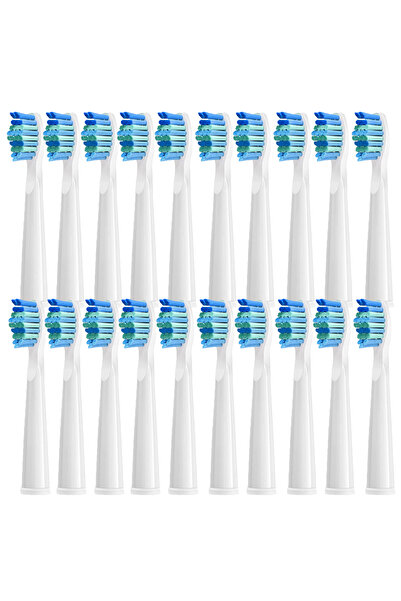 Choice6 White-20pcs 4/5/10/20Pcs Electric Toothbrush Replacement Heads Compat...