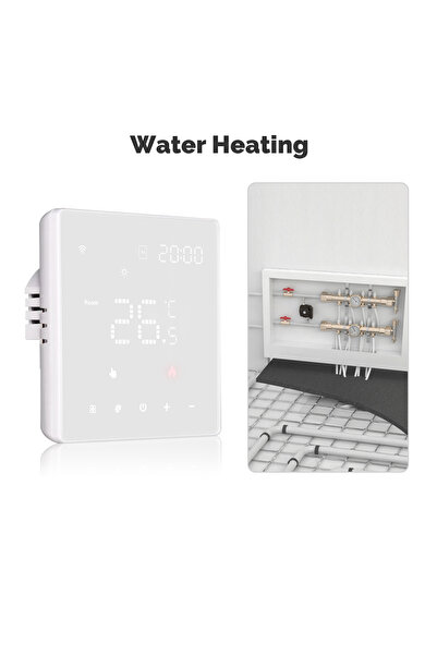 Choice1 MOES White Water Heat MOES Tuya WiFi Smart Thermostat Programmable Te...