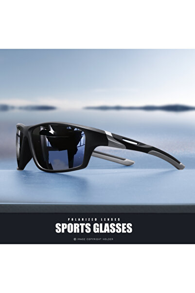 Choice3 C1 Black 1pcs/3pcs Square Sports Sunglasses for Men - Polarized Lens ...