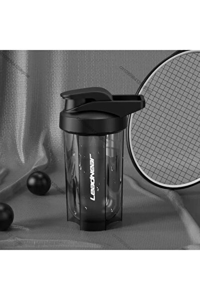 Choice 401-500ml Black Portable Outdoor Shake Protein Powder Mixing Cup + Spi...