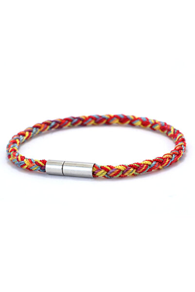Choice9 18.5cm 7.3Inch red Lucky Ruyi Tibetan Rope Bracelet Unisex Grade A Br...