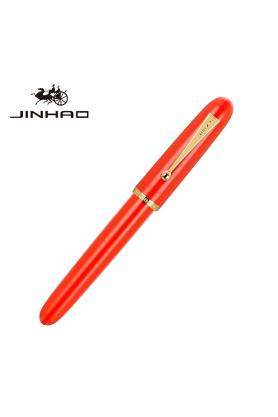 Choice M 9016 red 1pc Jinhao 9016/9013 Acrylic Fountain Pen Dadao Series Tran...