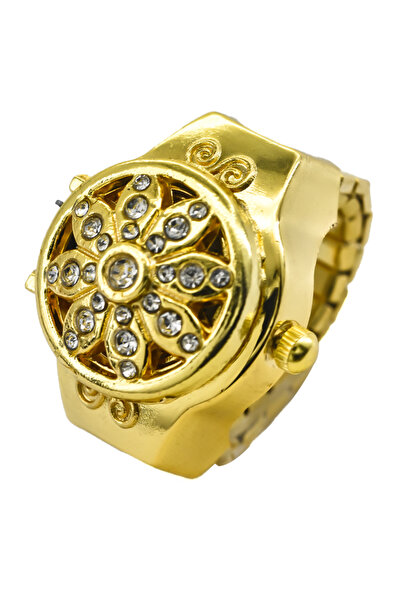 Choice golden Creative Brick New Hot Sale Alloy Shell Finger Quartz Watch Cir...