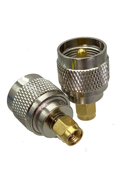 Choice3 UHF Plug to SMA Plug 1pcs UHF SO239 PL259 to SMA Male Plug & Female J...