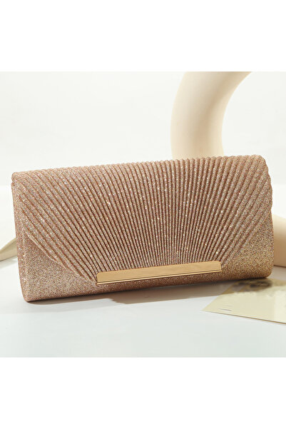 Choice 1185champagne Fashion Elegant Clutch Bag New 2023 Hot Selling Chain Di...