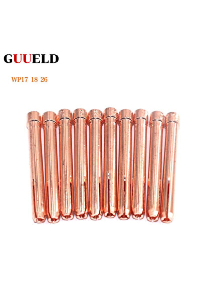 GUUELD 2.4 مم TIG Collet-10PCS ملحقات أدوات اللحام TIG Inverter DC آلة لحام م...