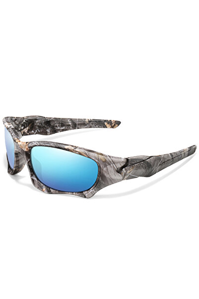Choice6 XD4 Polarized Sunglasses for Men Women Classic Camouflage Shades with...