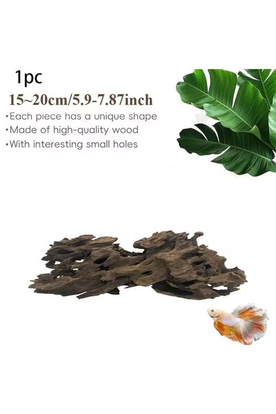 Choice3 15-20CM 1PCS 10-15CM/15-20CM 1/2PCS Natural Wooden Driftwood Aquarium...