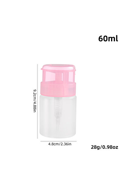 Choice 60ml 60/150/220ml Empty Press Pump Dispenser Plastic Lockable Leak-Pro...