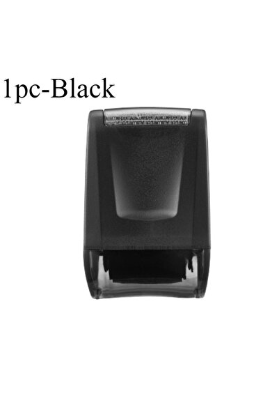 Choice1 1pc-Black Stamp Roller Anti-Theft Protection ID Seal Smear Privacy Co...