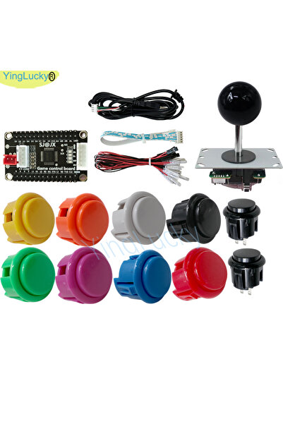 Choice 1 player--MIX Arcade Joystick Copy Sanwa Neo Geo Arcade Game Diy Kit R...