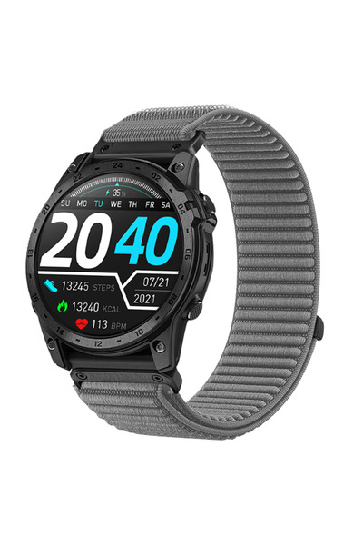 Choice60 QuickFit 20mm Dark grey 26mm 22mm 20mm Nylon Strap For Fenix 8/Quati...