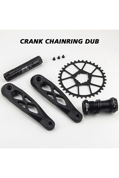 Choice 165mm Black 32T BB EVOSID Ultralight MTB Bike Crank 165mm DUB Axis 29m...