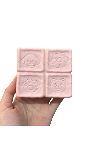 Choice4 new pink Squishy Strawberry Cube Squeeze Toys Slow Rebound Soft Stres...