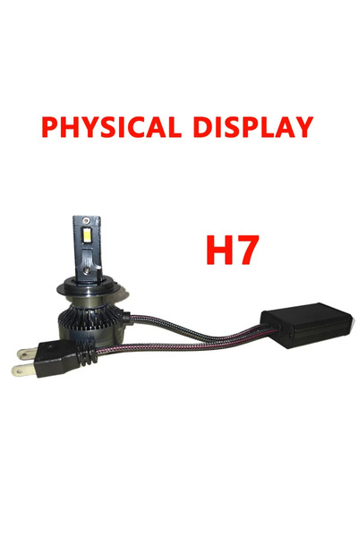 Choice1 6000K Cold White 2PCS CANBUS NO Error H7 H7 LED H4 LED Canbus Bulbs H...