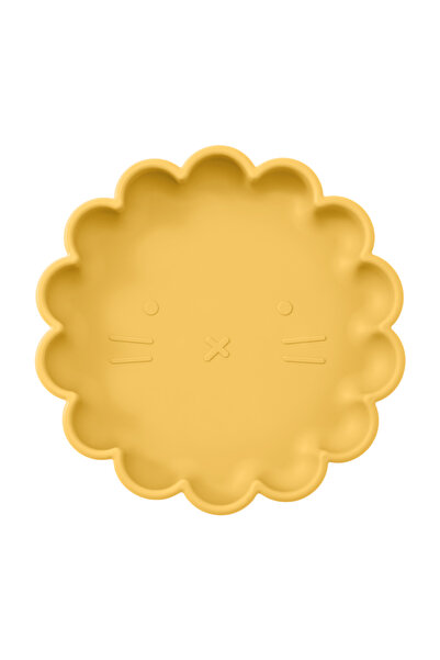 Choice3 17-mustard Mamaplan Silicone Baby Feeding Plate Kids Dining Plate Car...