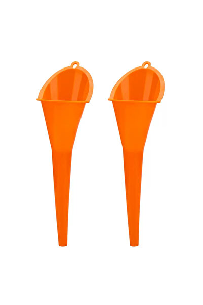 Choice 2pcs Car Long Stem Funnel Gasoline Oil Fuel Filling Tools Anti-splash ...