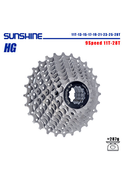 Choice 9 Speed 11T-28T SUNSHINE Road Bike Cassette 8/9/10/11/12 Speed 23/25/2...