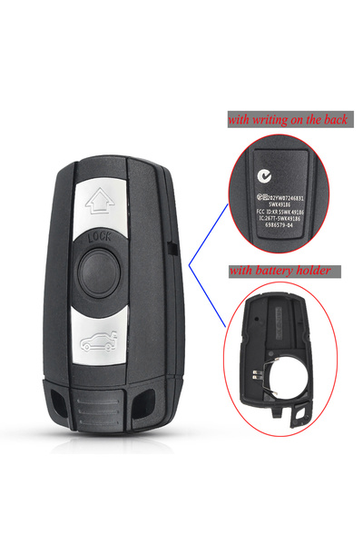 Choice3 With Battery Holade KEYYOU For BMW 1 3 5 6 Series E90 E91 E92 E60 E70...