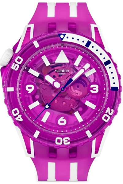 Swatch SSCU09P100 Scubaqua Flower Hat Erkek Kol Saati