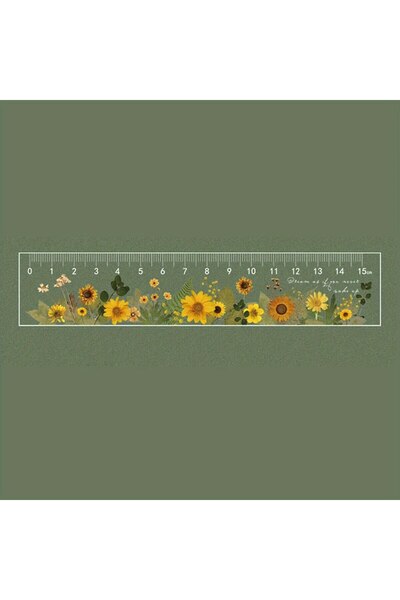 Choice 02 Clear Acrylic 15cm School Ruler with Centimeters - Durable and Easy...