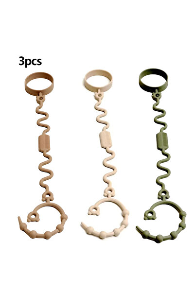 choice2 C 3PCS Pieces Baby Silicone Bottle Drop Chain Pacifier Loss Preventio...