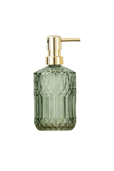 Choice Green 400ML High Quality Large Manual Soap Dispenser Clear Glass Hand ...