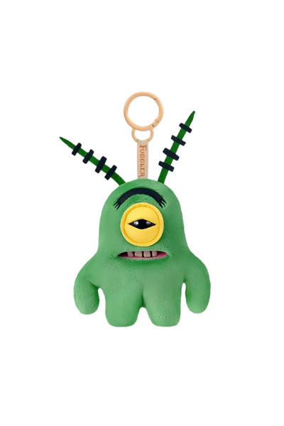 Choice1 Sheldon J. Plankton Original Fuggler SpongeBob Patrick Keychain Bag C...