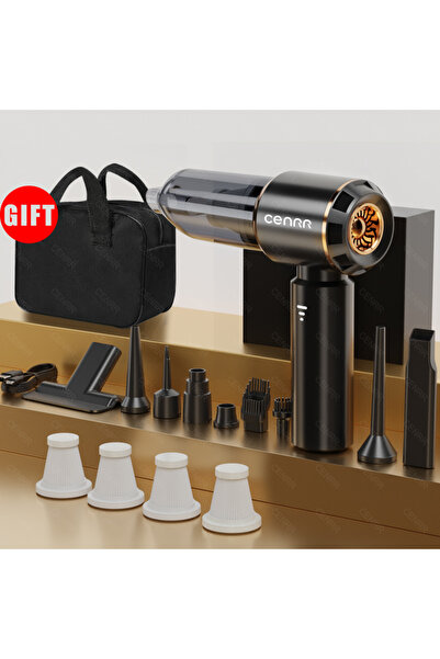 Choice MAX Black 4hepa CENRR Mini Car Vacuum Cleaner Cordless Powerful Wirele...