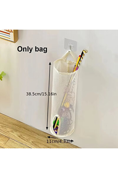 Choice3 Monocular-1pc 1pc Mesh Storage Bag for Cat Toys - Wall Hanging Organi...