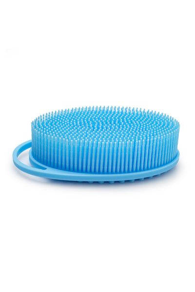 choice2 blueA Silicone Body Scrubber Adopts Advanced Sanitary Technology, Whi...